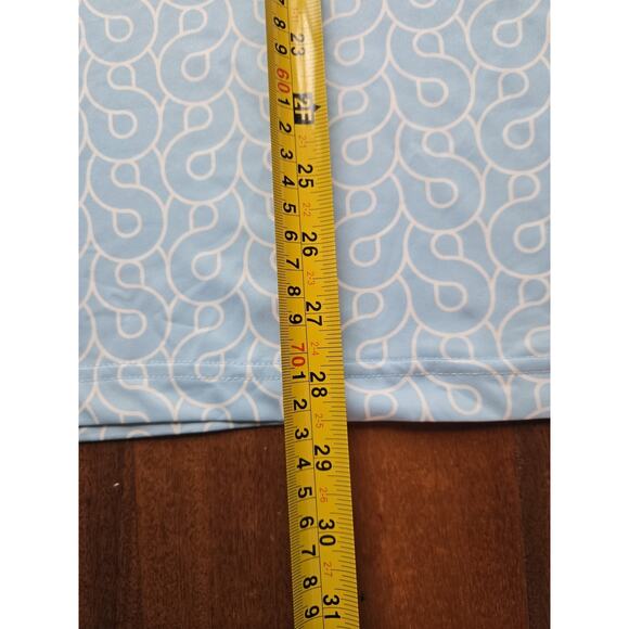 New Swannies Ryder Golf Polo Sky Shirt Performance Men’s L - Picture 4 of 6